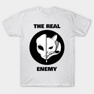 Alien Cat The Real Enemy T-Shirt